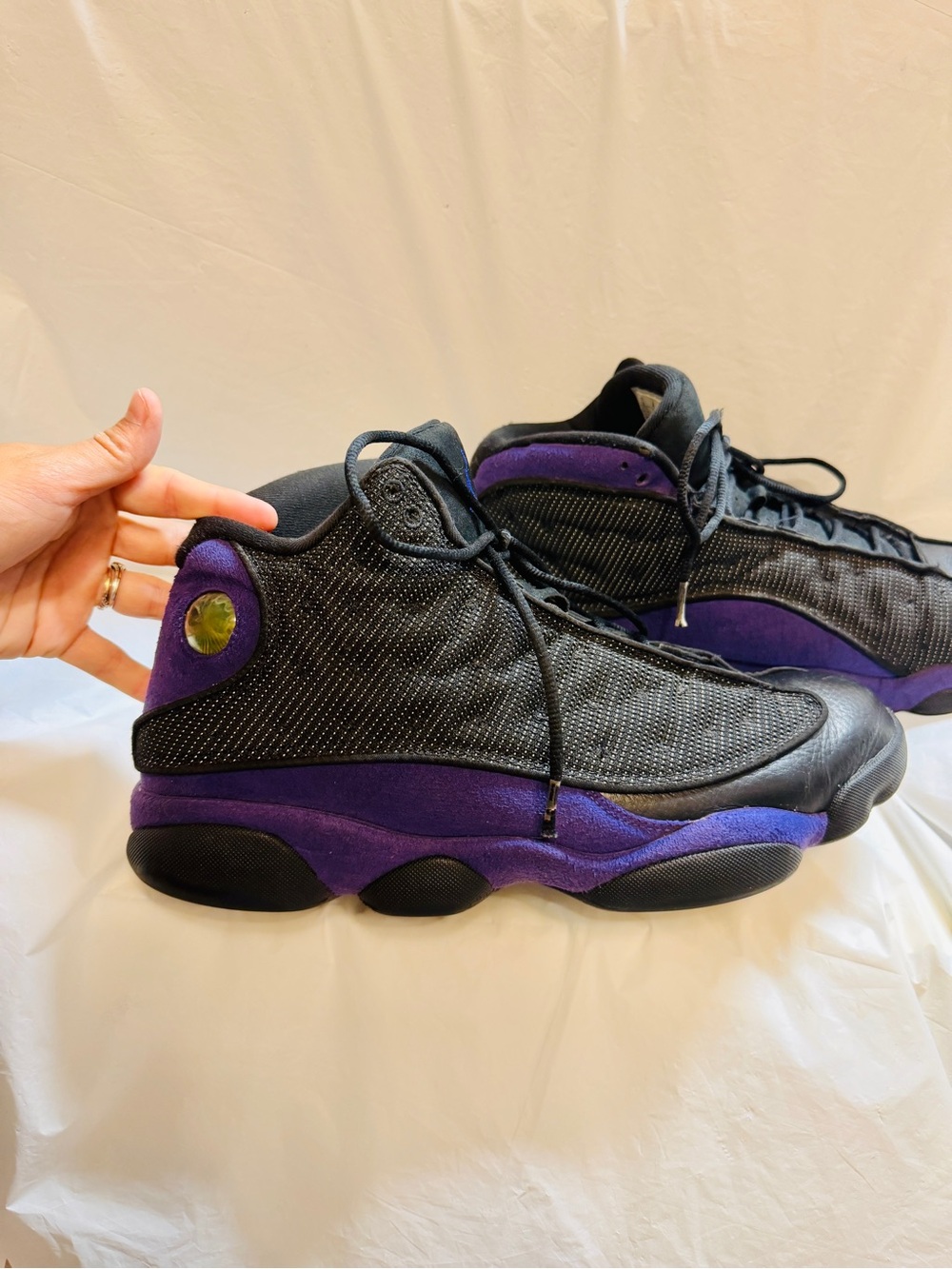 Nike Air Jordan 13 Retro Court Purple Black DJ5982-015 Men’s Size 13 No Box